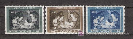 Sellos: VATICANO - A&Ntilde;O 1960 - NAVIDAD *** - Foto 1