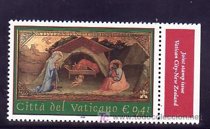 Sellos: VATICANO 1282 SIN CHARNELA, NAVIDAD, - Foto 1