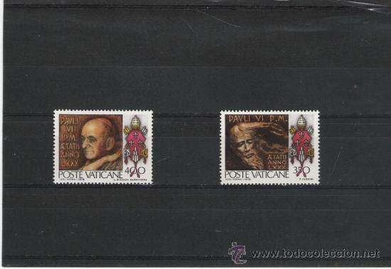 Sellos: VATICANO SELLOS DE LA SERIE COMPLETA 651/652 - Foto 1
