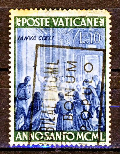 Sellos: VATICANO.- A&Ntilde;O SANTO 1950. - Foto 1