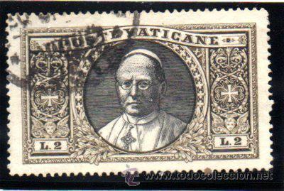 Sellos: VATICANO.- CAT&Aacute;LOGO YVERT N&ordm; 55, EN USADO - Foto 1