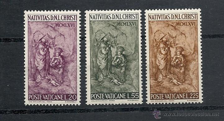 Sellos: VATICANO 1966, YVERT N&ordm; 463/465** - Foto 1