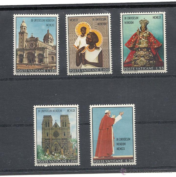 Sellos: VATICANO YVERT N&ordm; 513/517** - Foto 1
