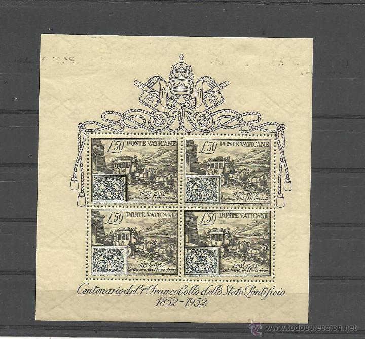 Sellos: Vaticano. Hoja Bloque del Centenario - Foto 1