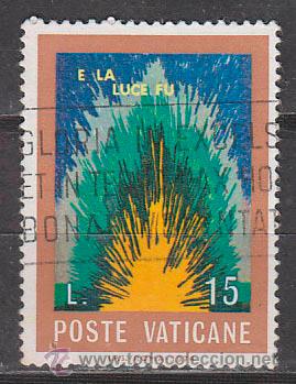 Sellos: Vaticano 571, La biblia libro de los libros, usado - Foto 1