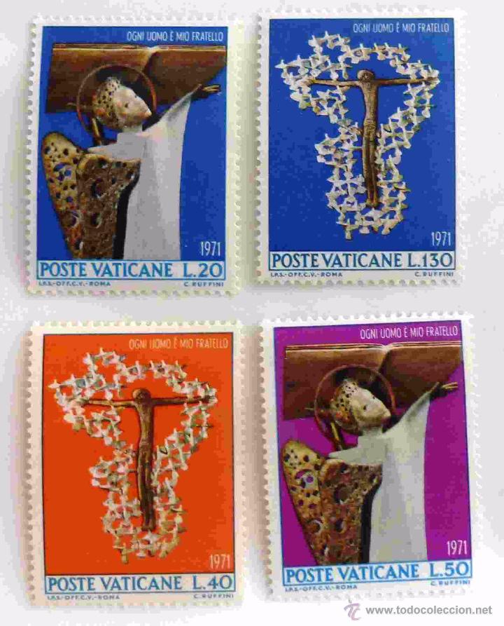 Sellos: SELLOS VATICANO 1971. NUEVOS. - Foto 1