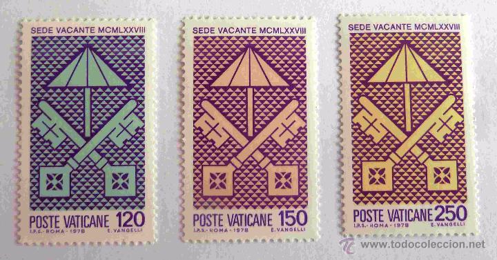 Sellos: SELLOS VATICANO 1978. NUEVOS. - Foto 1