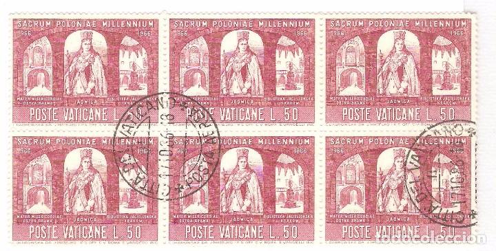 Sellos: VATICANO 1966, BLOQUE 6, YT. 454 - Foto 1