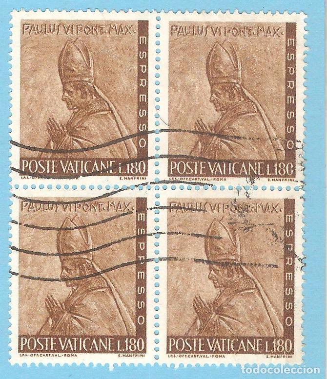 Sellos: VATICANO 1966, BLOQUE 4, YT.E18 - Foto 1