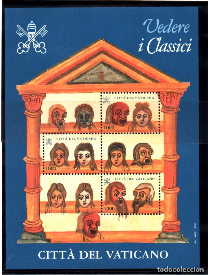 Sellos: VATICANO. CAT&Aacute;LOGO MICHELL N&ordm; B17, SERIE COMPLETA EN NUEVO - Foto 1
