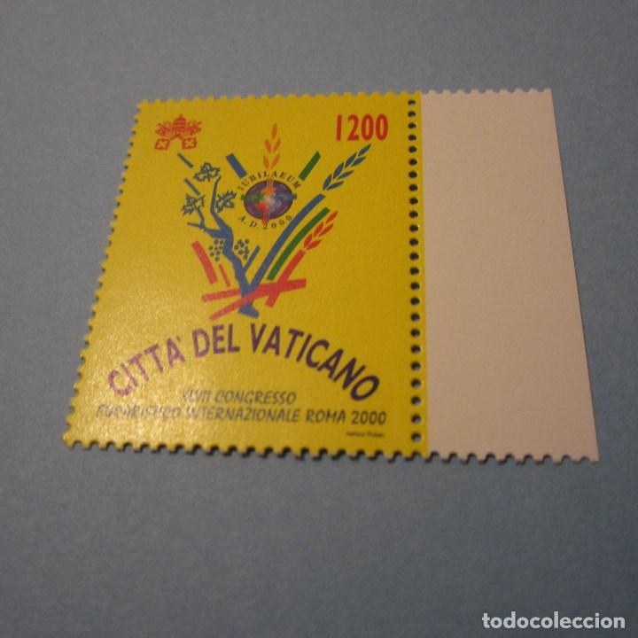 Sellos: VATICANO 2000, XLVII CONGRESO EUCARISTICO ROMA - Foto 1
