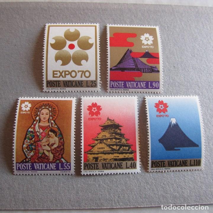 Sellos: VATICANO 1970, YVERT N&ordm; 497/501**, - Foto 1
