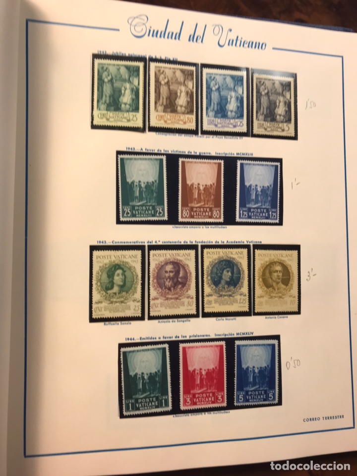 Sellos: COLECCION SELLOS VATICANO - Foto 8