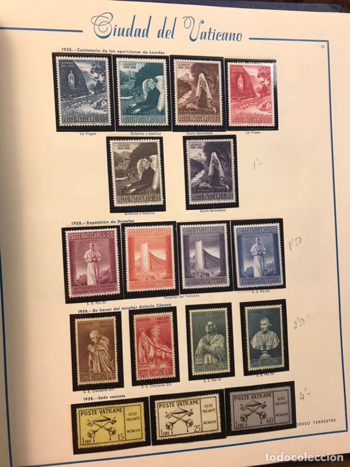 Sellos: COLECCION SELLOS VATICANO - Foto 21