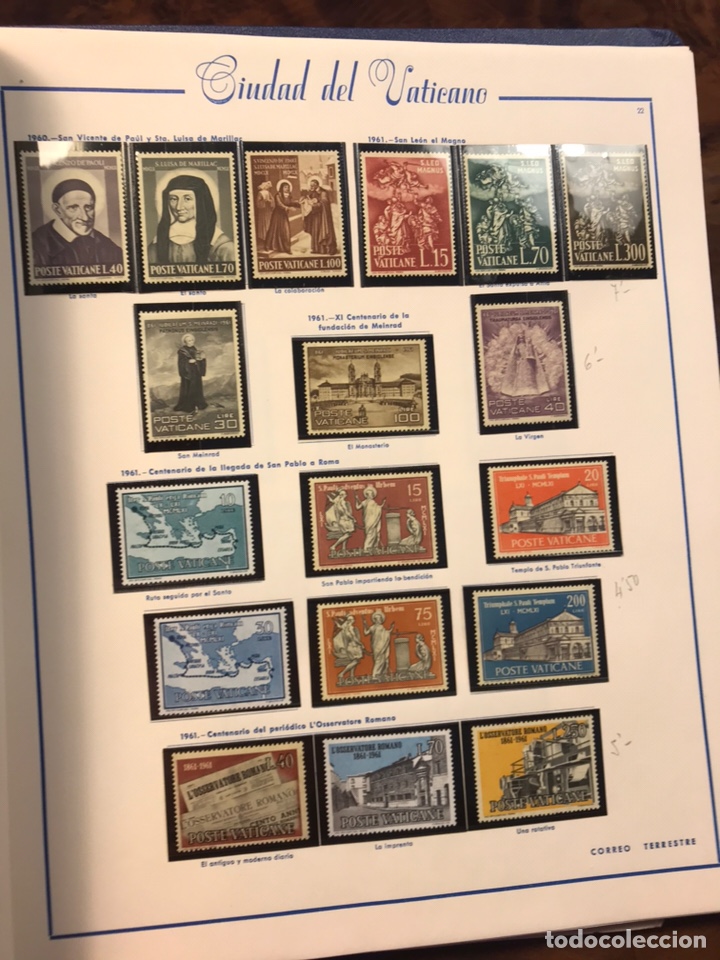 Sellos: COLECCION SELLOS VATICANO - Foto 25