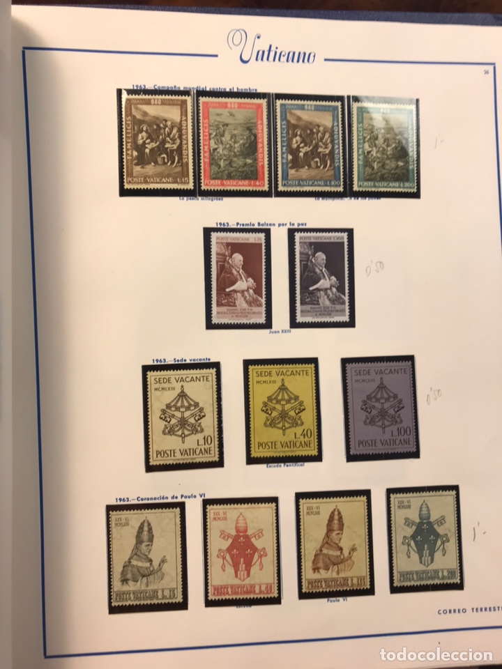 Sellos: COLECCION SELLOS VATICANO - Foto 29