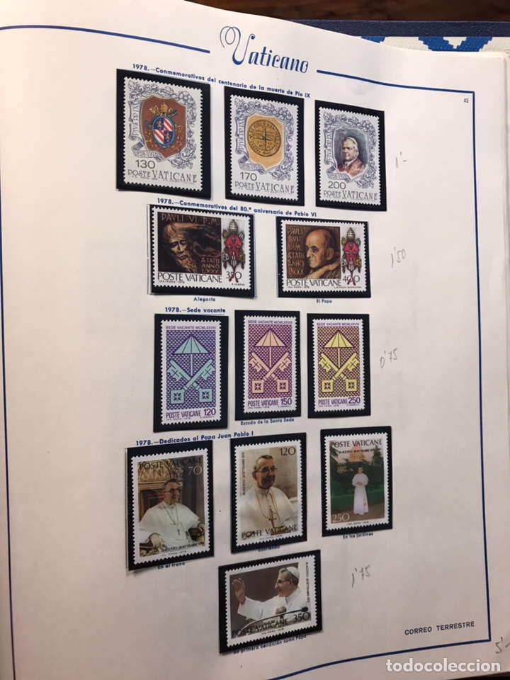 Sellos: COLECCION SELLOS VATICANO - Foto 54