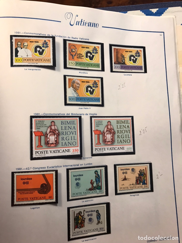 Sellos: COLECCION SELLOS VATICANO - Foto 58