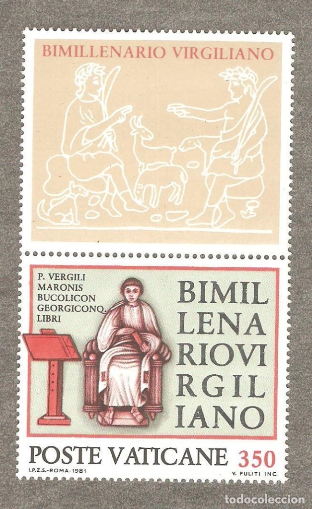 Sellos: VATICANO,1981,CAT.YT.706,NUEVO - Foto 2