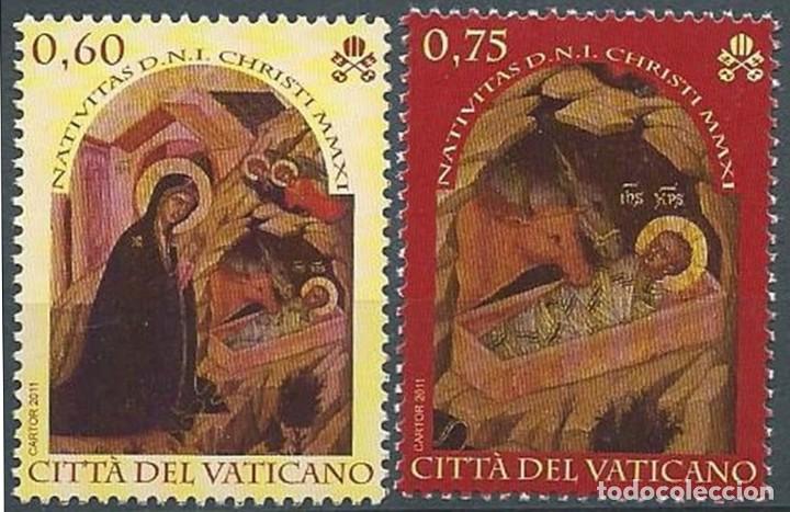 Sellos: VATICANO 2011 - NAVIDAD** - Foto 1