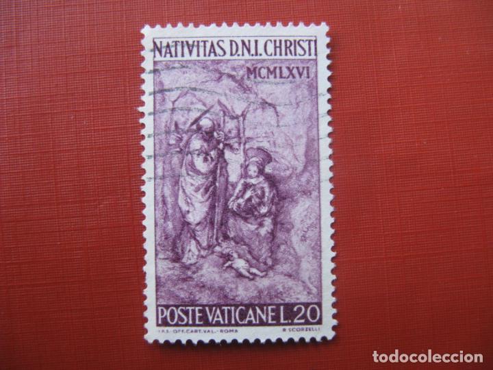 Sellos: -vaticano 1966, navidad, Yvert 463 - Foto 1