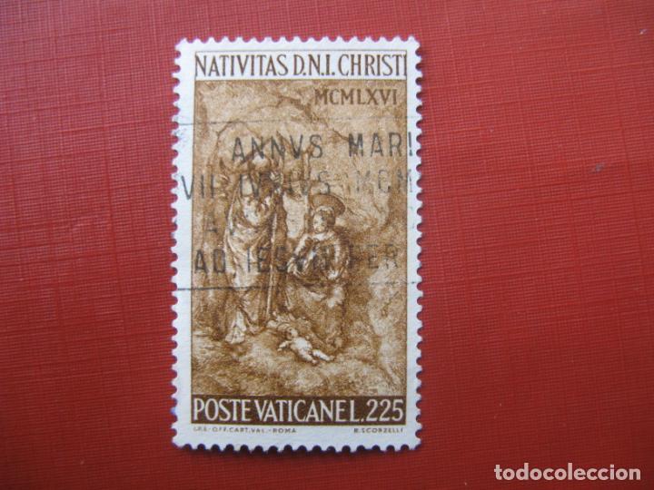 Sellos: -vaticano 1966, navidad, Yvert 465 - Foto 1