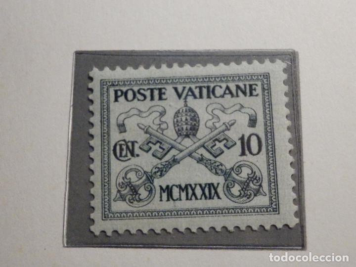 Sellos: Sellos - Poste Vaticano Ivert 26,27,28,29,30,31,32,33,34,35,36,37,38 AÑO 1929 Pio XI - Serie - Foto 3 - 193863753