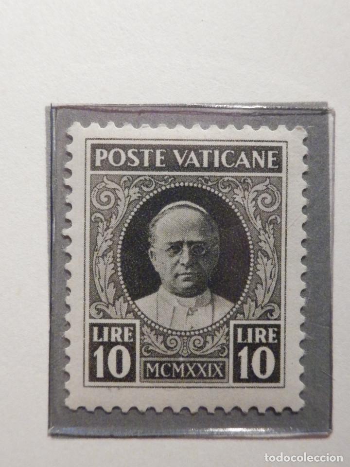 Sellos: Sellos - Poste Vaticano Ivert 26,27,28,29,30,31,32,33,34,35,36,37,38 AÑO 1929 Pio XI - Serie - Foto 14 - 193863753