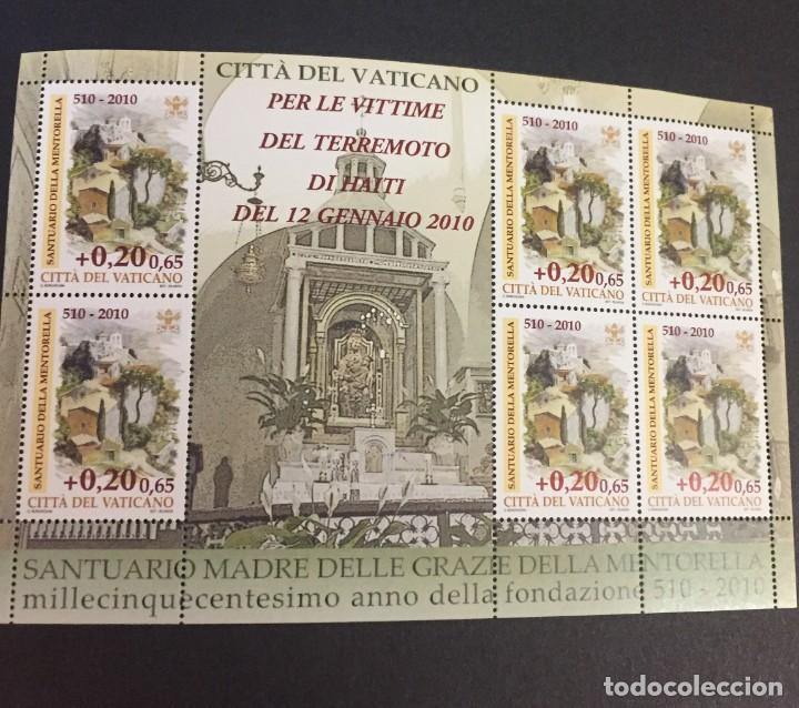 Sellos: Pliegos terremoto Haiti - Foto 1