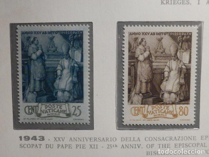 POSTE VATICANE IVERT & TELLIER Nº 98, 99 Y 100 Y 101 - AÑO 1943 - SERIE COMPLETA (Sellos - Extranjero - Europa - Vaticano)