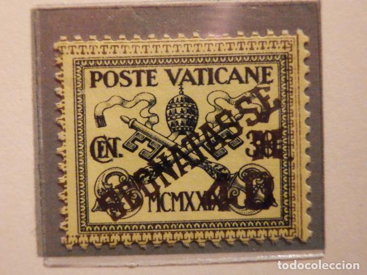 Sellos: Poste Vaticane, Timbre Taxe Tasas, Segnatasse. Ivert & Tellier Nº 1 al 6 Año 1931. Serie completa. - Foto 5 - 194154386