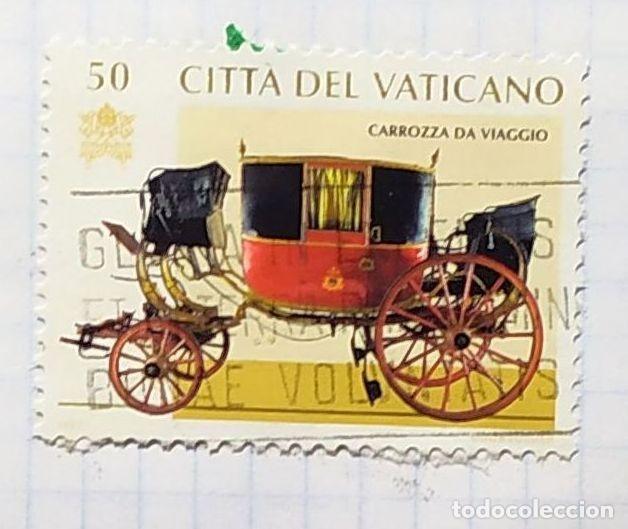 Sellos: CIUDAD DEL VATICANO POSTE CARRO - Foto 1