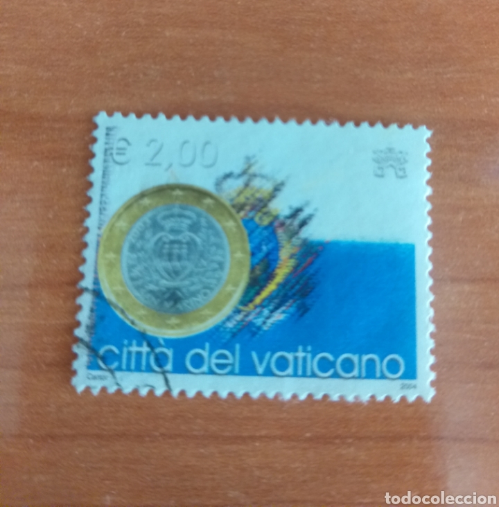 Sellos: Vaticano 2004. Usado. Moneda europea - Foto 1