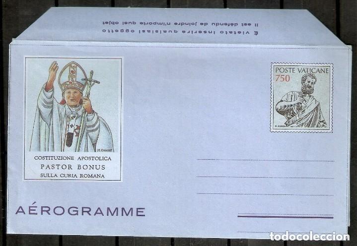 Sellos: VATICANO. aerogramme. religi&oacute;n. - Foto 1