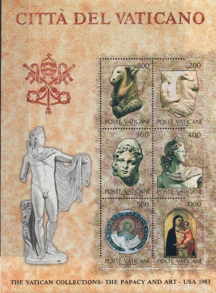 Sellos: Hoja bloque nueva de Vaticano de 1983. - Foto 1