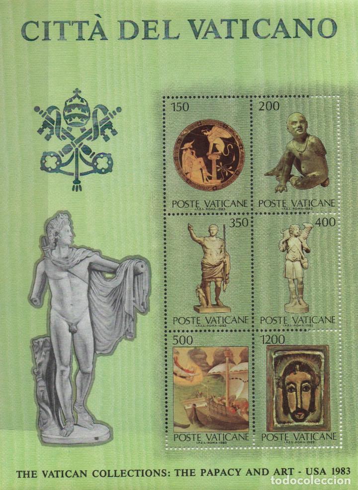 Sellos: Hoja bloque nueva de Vaticano de 1983. - Foto 1