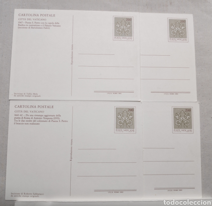Sellos: Vaticano. Enteros postales de la ciudad - Foto 3