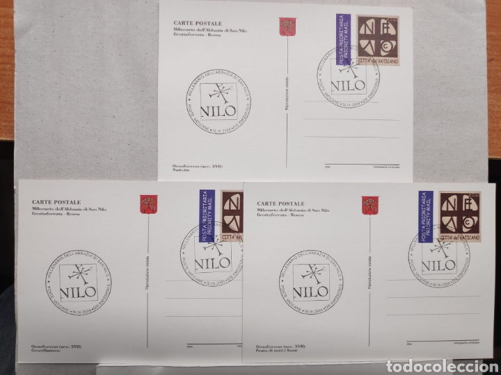 Sellos: Vaticano. Block enteros postales. - Foto 3