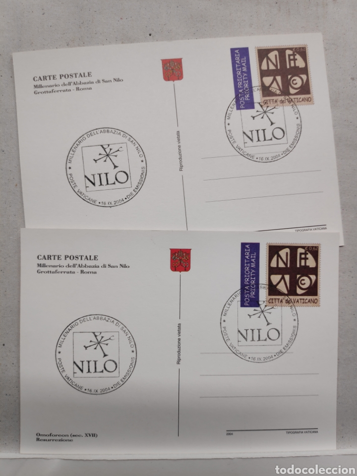 Sellos: Vaticano. Block enteros postales. - Foto 5