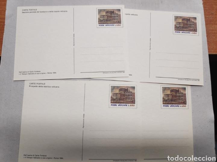 Sellos: Vaticano. Block enteros postales. - Foto 3