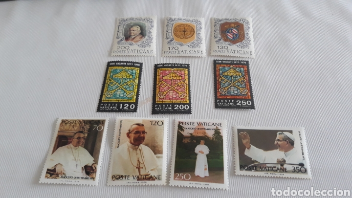 Sellos: Vaticano 1978 10 sellos - Foto 1