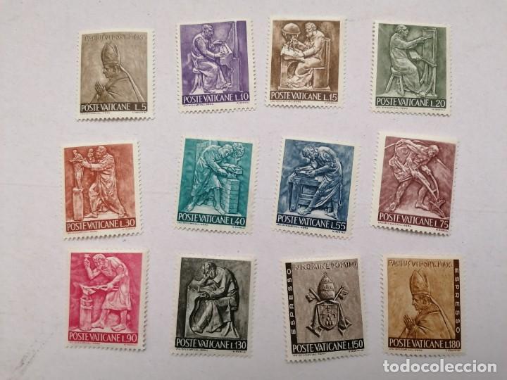 Sellos: sellos Vaticano,1966,serie completa, 12 unid. nuevos. - Foto 1 - 286538288
