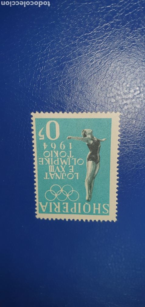 Sellos: Sello albania n576 - Foto 1