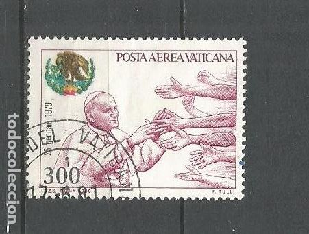 Sellos: VATICANO CORREO AEREO YVERT NUM. 67 USADO - Foto 1