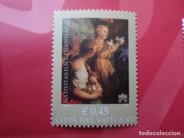 Sellos: -vaticano, 2005, navidad, Yvert 1393 - Foto 1