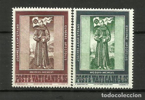 Sellos: CIUDAD DEL VATICANO 1956 ** serie completa - Foto 1