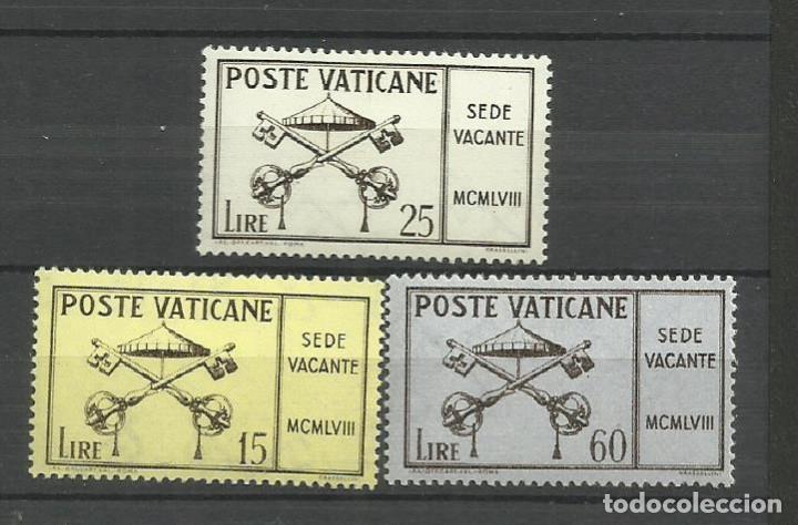 Sellos: CIUDAD DEL VATICANO 1958 ** serie completa - Foto 1