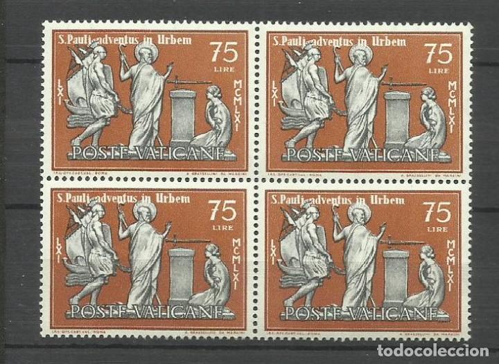 Sellos: CIUDAD DEL VATICANO 1961** BLOC DE CUATRO - Foto 1