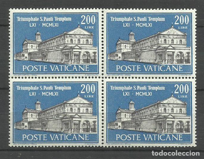 Sellos: CIUDAD DEL VATICANO 1961** BLOC DE CUATRO - Foto 1