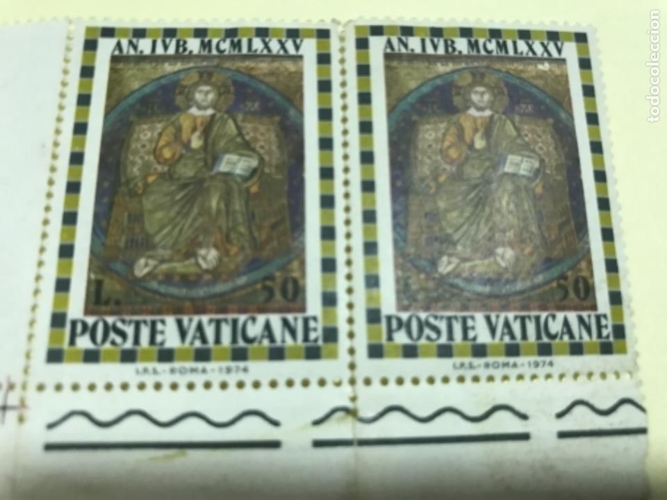 Sellos: Dos sellos. Poste Vaticane. Vaticano. 1974 - Foto 1